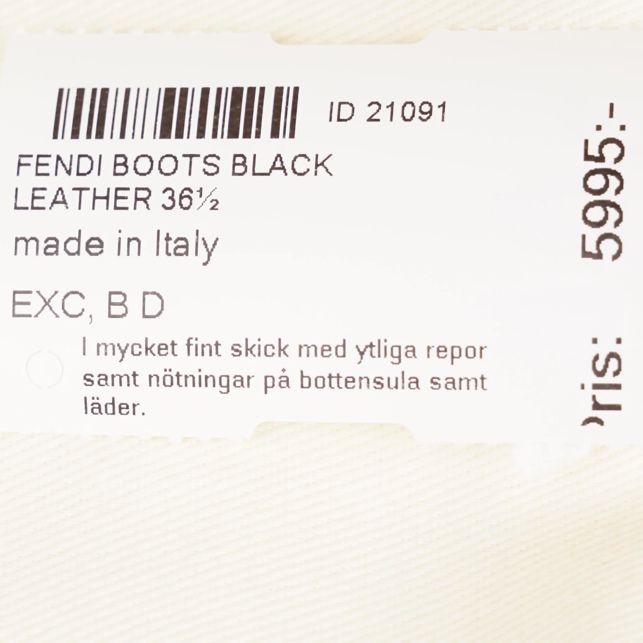 Fendi FF Boots 36½ - Image 7
