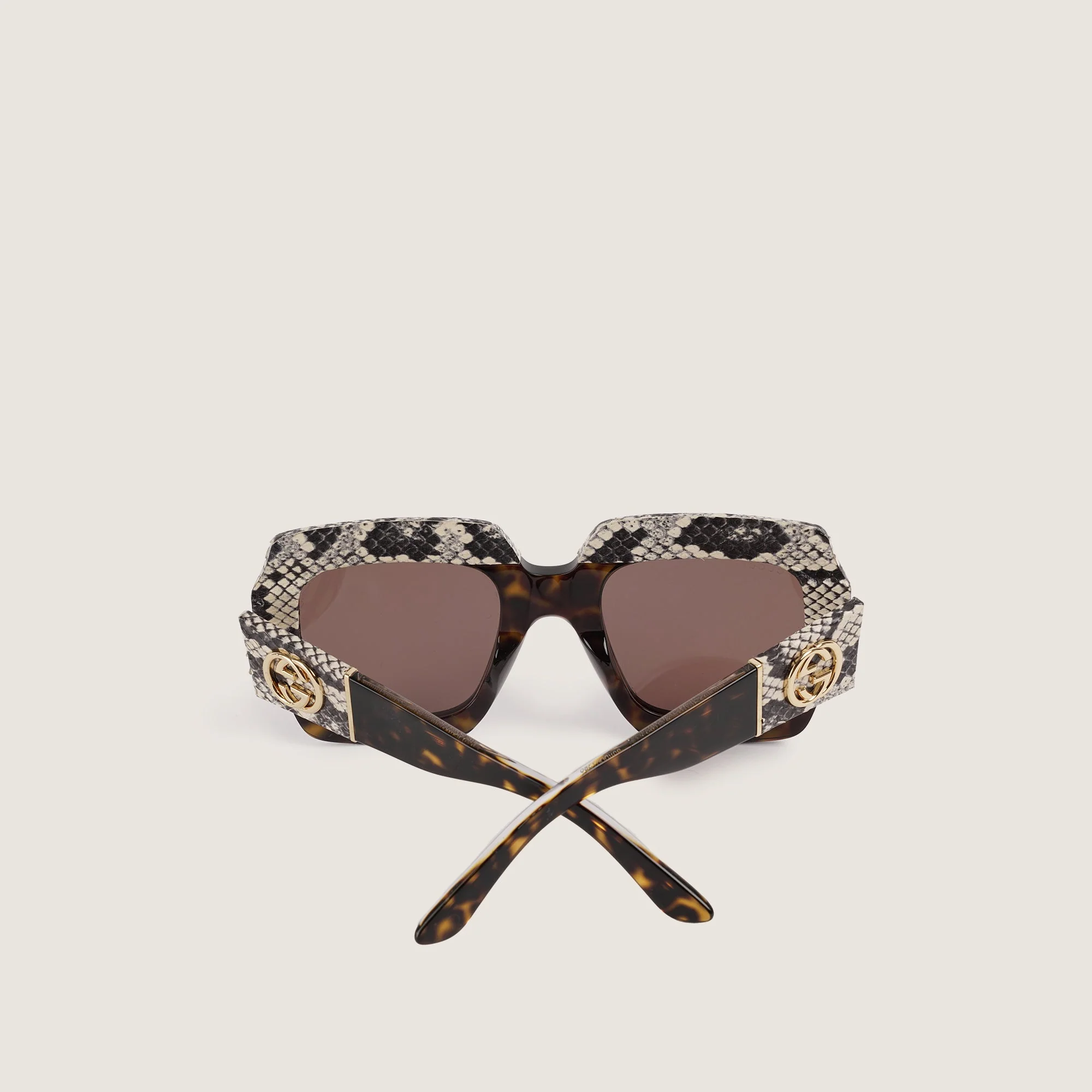 Python Trim Square Sunglasses - Image 3