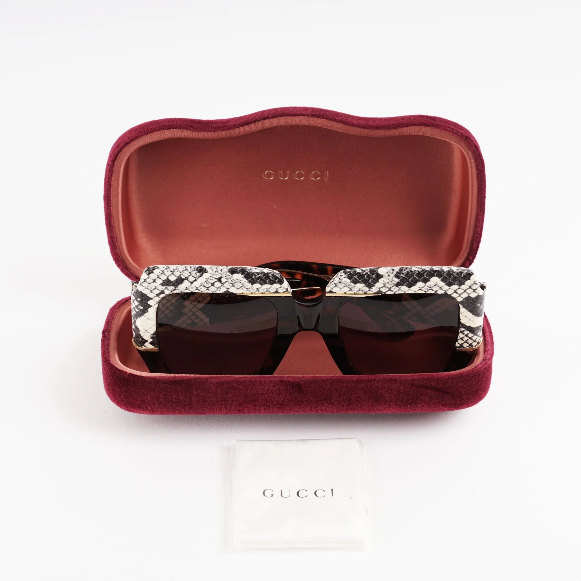 Python Trim Square Sunglasses - Image 6