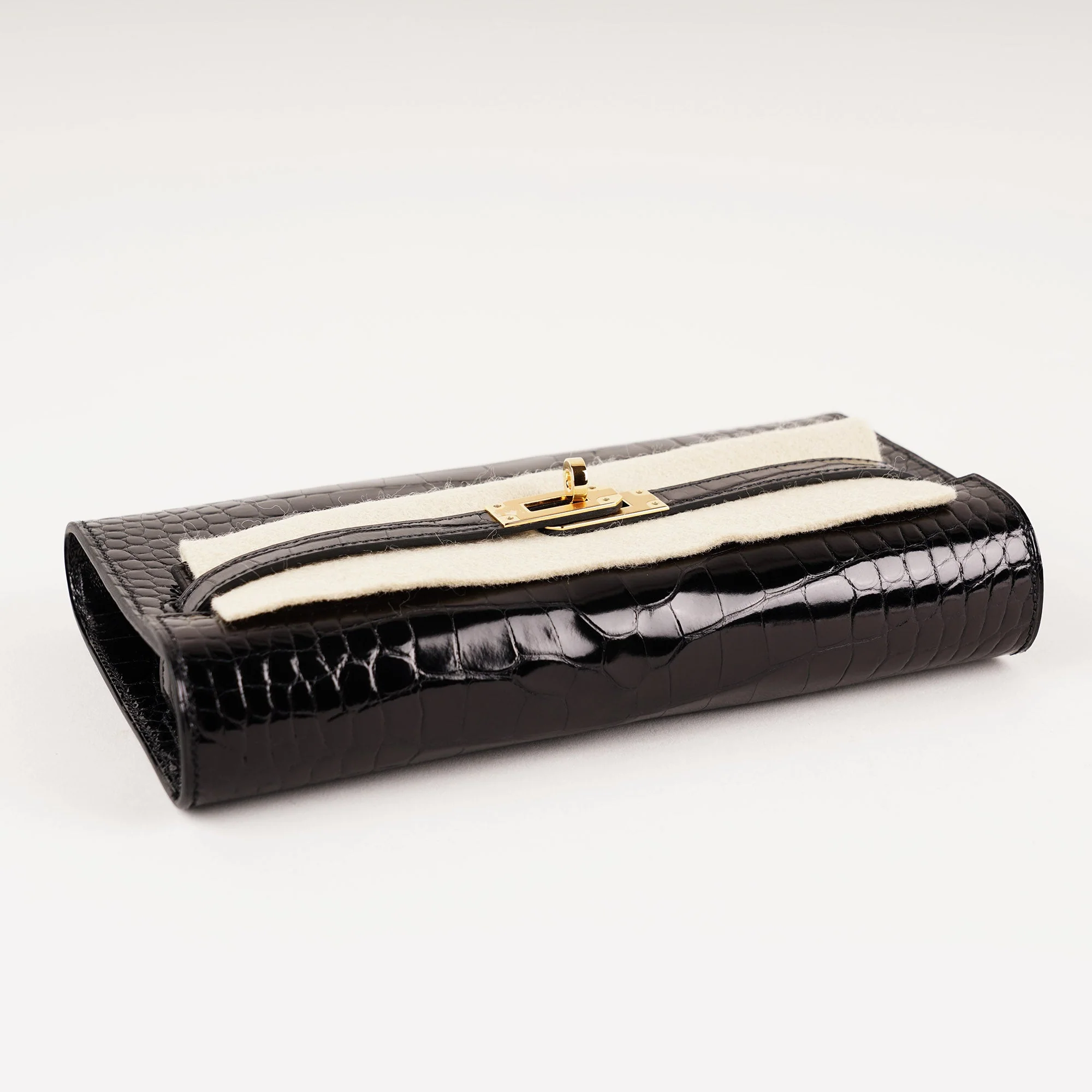 Kelly Classique Wallet To Go Alligator - Image 8