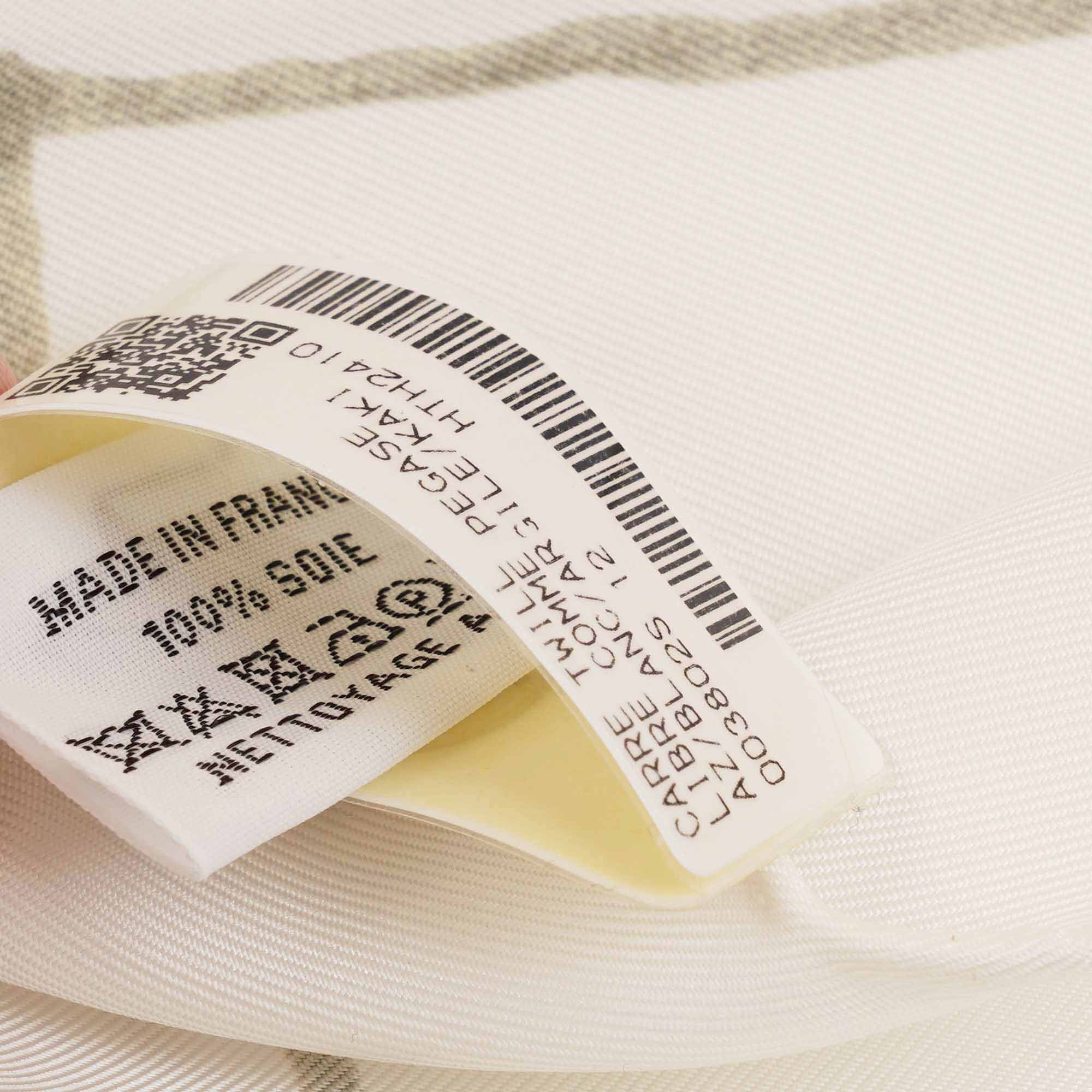 Pegase Silk Scarf - Image 4