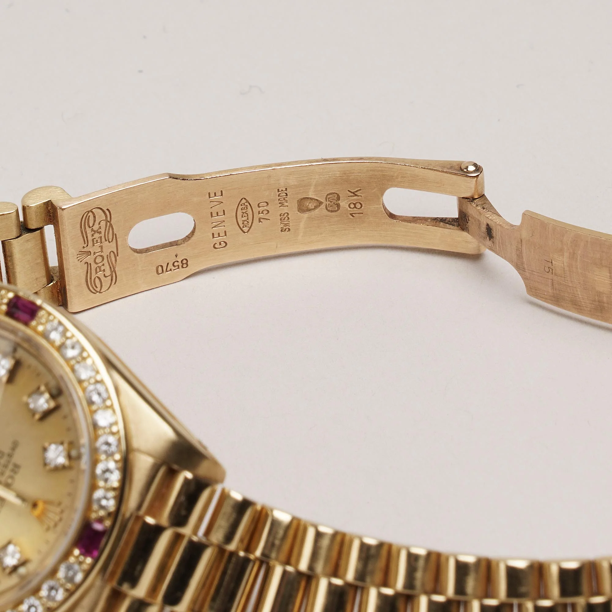 28mm Lady Datejust 18k Gold Diamond - Image 8